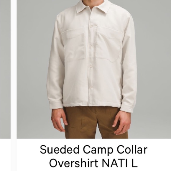 Lululemon Sueded Camp Collar Overshirt - Picture 5 of 5